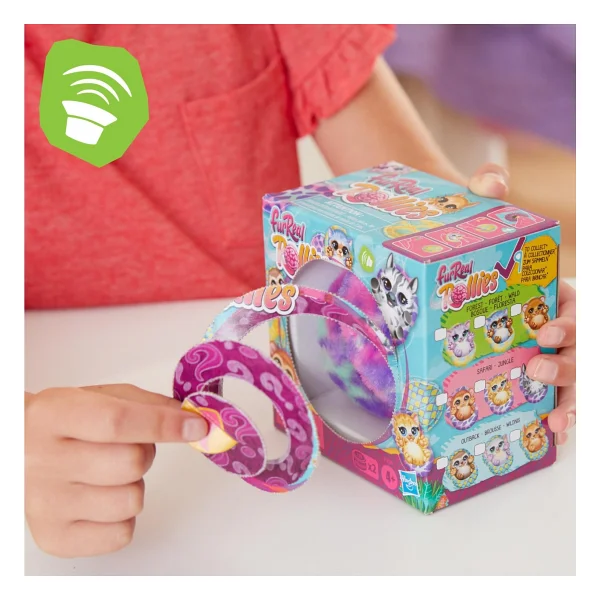 FurReal Rollies Ponpon Hayvanlar Sürpriz Paket F3519 - Görsel 4