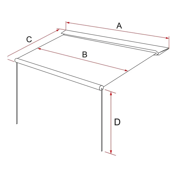 Fiamma CaravanStore XL 2.80 x 2.50 Beyaz Torba Tipi Tente - Görsel 2