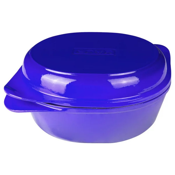 Lava Terrine Yekpare Kulplu 24x27 cm Dikdörtgen Ekmek Kalıbı - Görsel 2
