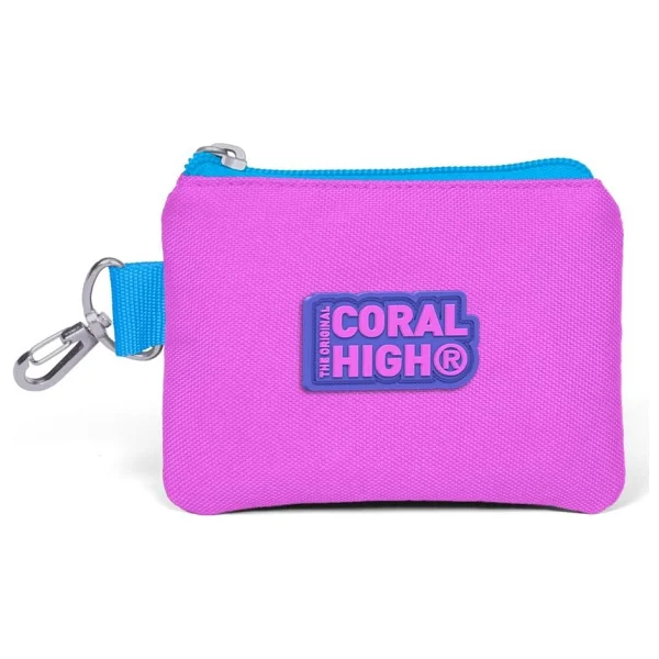 Coral High Pembe Bozuk Para Çantası - Kız Çocuk - Görsel 3