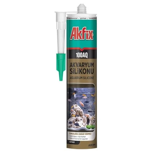 Akfix 100AQ 310 ml Akvaryum Silikonu - Görsel 2