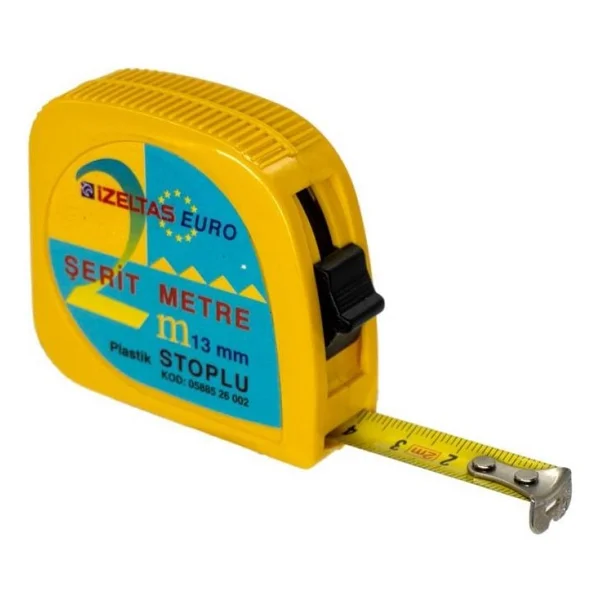 İzeltaş Euro 0588 52 6002 2 m Plastik Şerit Metre - Görsel 6