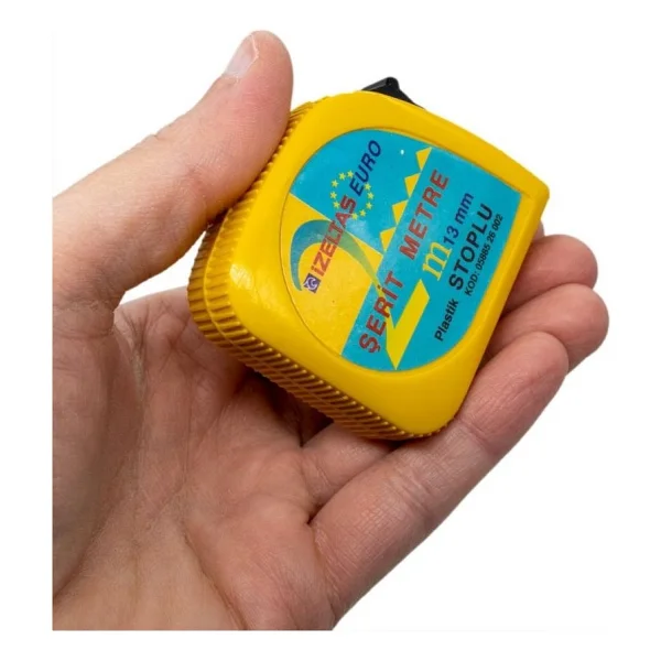 İzeltaş Euro 0588 52 6002 2 m Plastik Şerit Metre - Görsel 5