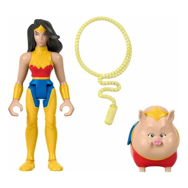 Fisher Price DC League of Super Pets Wonder Woman & PB HGL04 - Görsel 2
