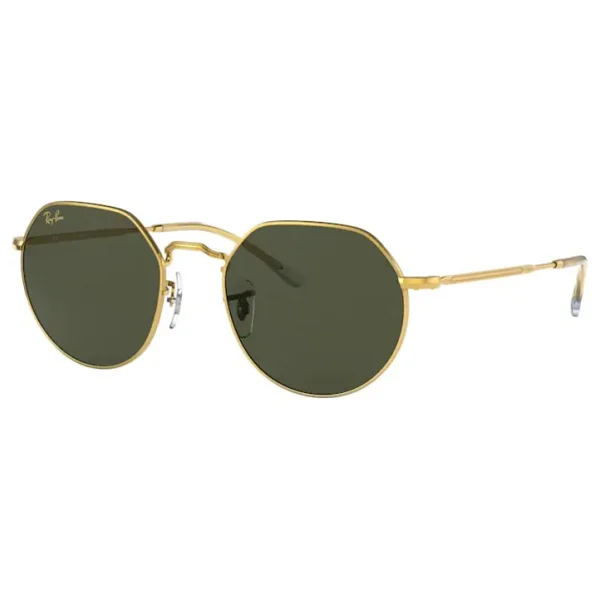 Ray-Ban Jack 3565 919631 Gold-Green Güneş Gözlüğü - Görsel 2