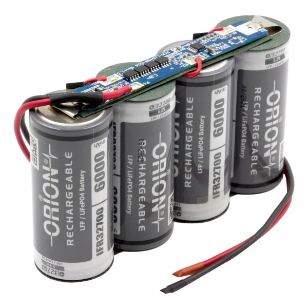 Orion LifePO4 32700 12.8V 6000 mAh 4S Bms Devreli Şarjlı Pil - Görsel 2