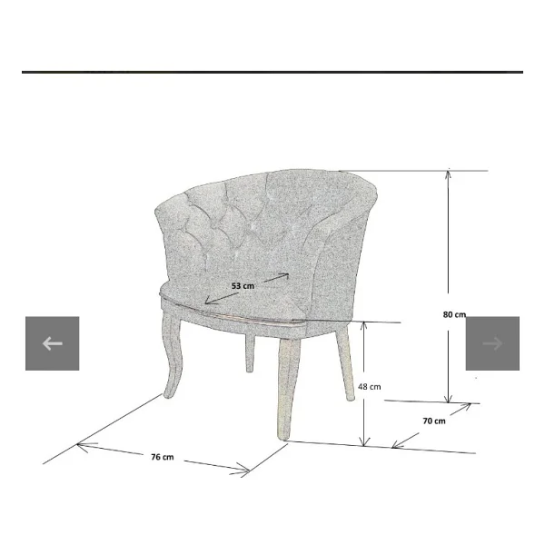 Mert Concept Çay Seti 2+1+1 Koltuk Salon Takımı - Beyaz - Görsel 5