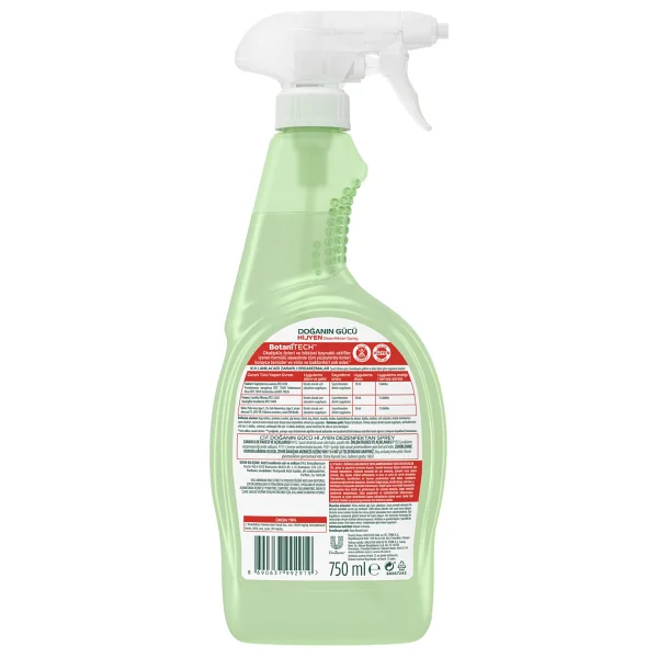 Cif Doğanın Gücü Hijyen Dezenfektan Sprey 750 ml - Görsel 9