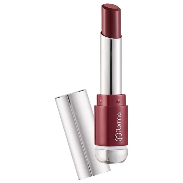 Flormar Prime'n Lips 22 Deep Bordeaux Stick Ruj - Görsel 2
