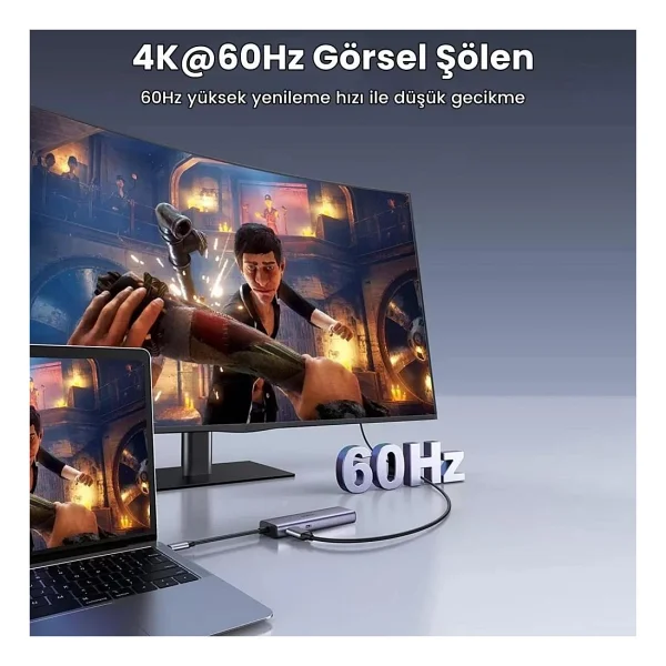 Ugreen 60515 Laptop Docking Station - Görsel 2