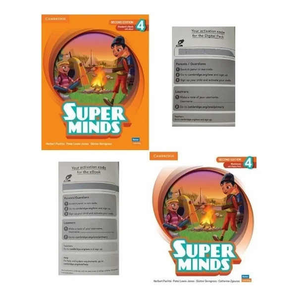 Cambridge University Press Super Minds 2E 4 Student's Book With Ebook + Workbook With Digital Pack - Görsel 2