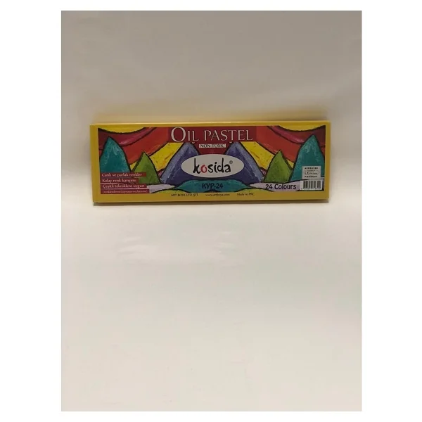 Kosida 24'lü Yağlı Pastel Boya - Görsel 2