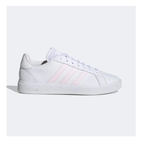 Adidas Grand Court 2.0 Beyaz-Pembe Kadın Spor Ayakkabı GW9260 - Görsel 6