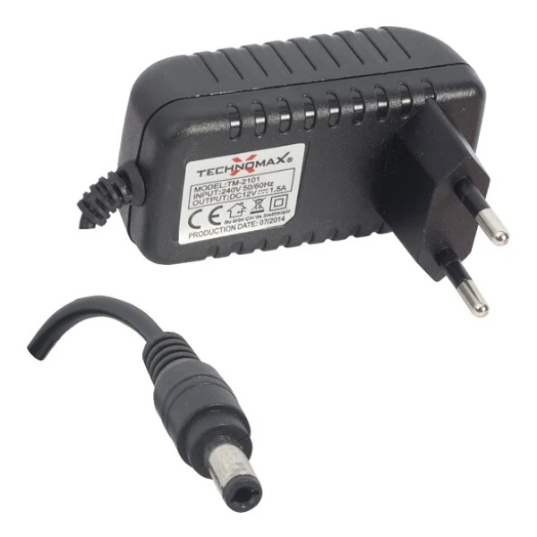 Powermaster PM-8115 5.5 x 2.5 mm 12 Volt 1.5 Amper Adaptör - Görsel 4
