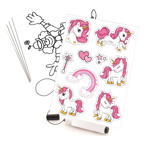 Dolu Unicorn Jumbo Yazı Tahtası 2562 - Görsel 3