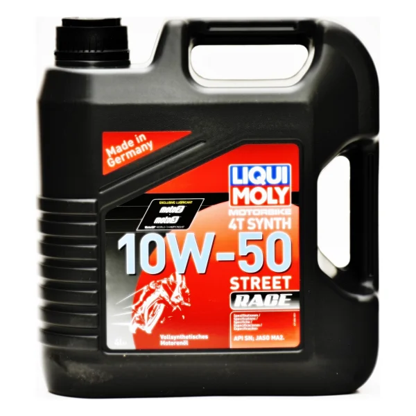Liqui Moly Street Race 10W-50 4T 4 lt Motosiklet Yağı - Görsel 4
