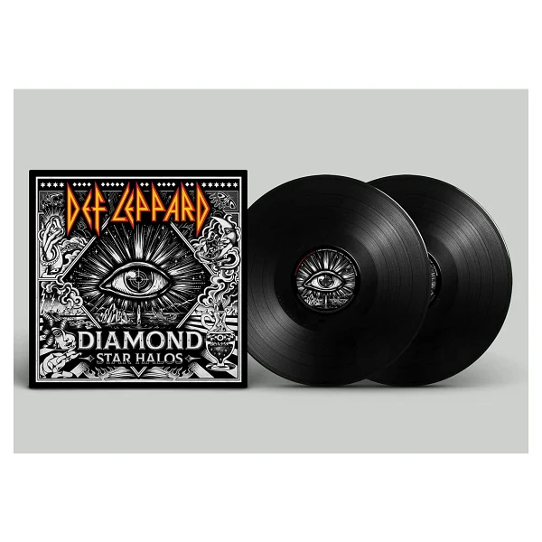 Def Leppard - Diamond Star Halos Plak - Görsel 2