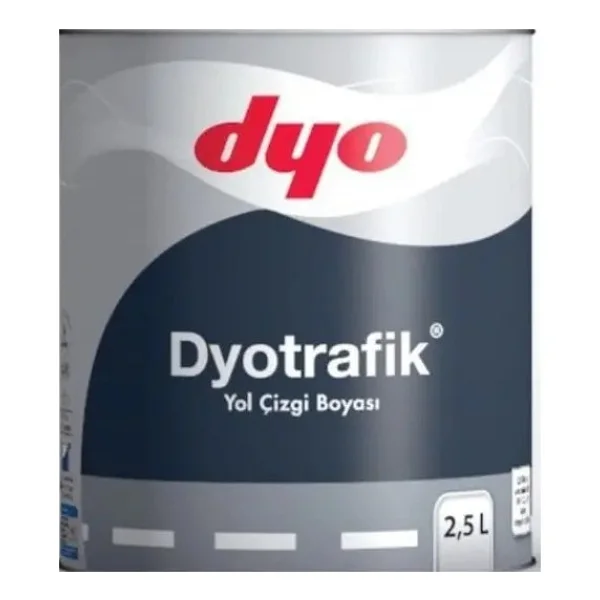 Dyo Trafik Yol Çizgi Boyası Krom Sarı 15 Lt - Görsel 2