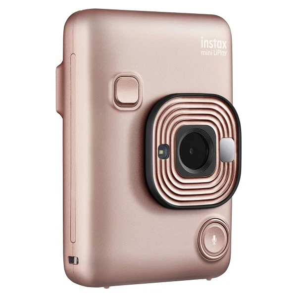 Instax Mini LiPlay Box Dijital Fotoğraf Makinesi Altın - Görsel 3