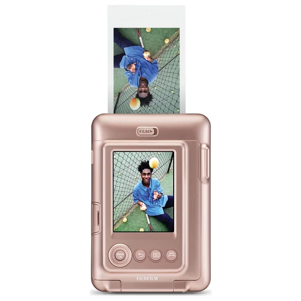 Instax Mini LiPlay Box Dijital Fotoğraf Makinesi Altın - Görsel 6