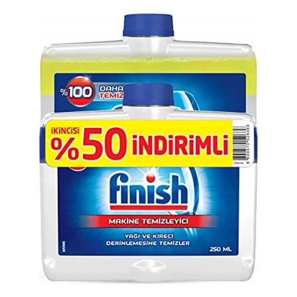 Finish Bulaşık Makinesi Temizleyici Sıvı 250 ml Normal ve Limonlu - Görsel 6