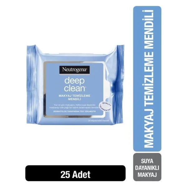 Neutrogena Makyaj Temizleme Mendili 25'li - Görsel 4