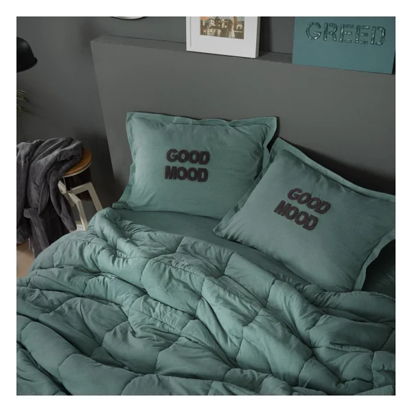 Karaca Home Motto Petrol Çift Kişilik Cotton Comfort - Görsel 4