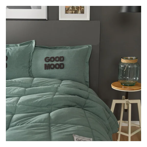 Karaca Home Motto Petrol Çift Kişilik Cotton Comfort - Görsel 5