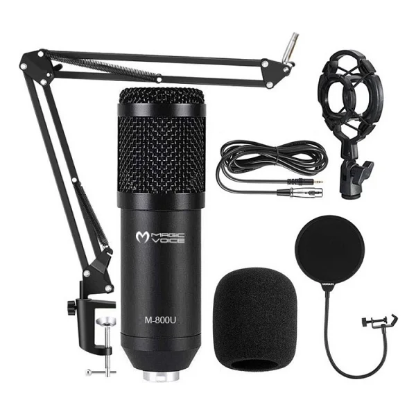 Magicvoice M-800U Condenser Yayıncı Mikrofonu - Görsel 5