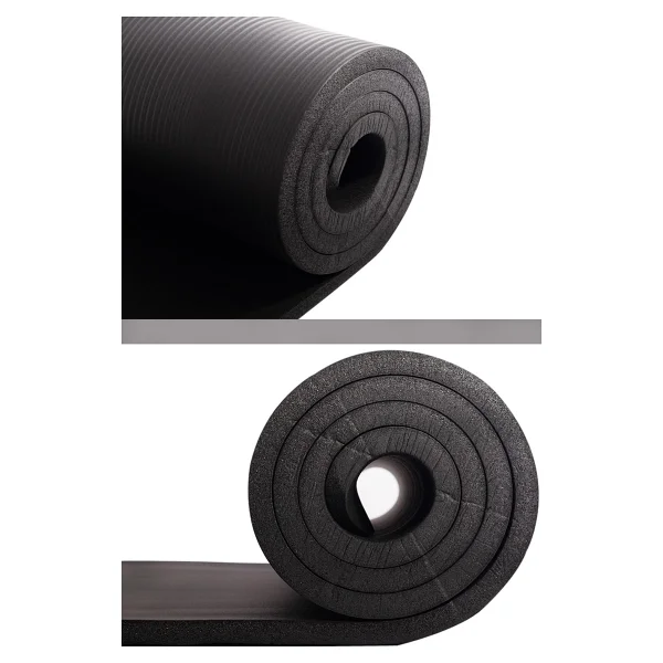 Delta 15 mm Taşıma Askılı Siyah Pilates Minderi - Görsel 2