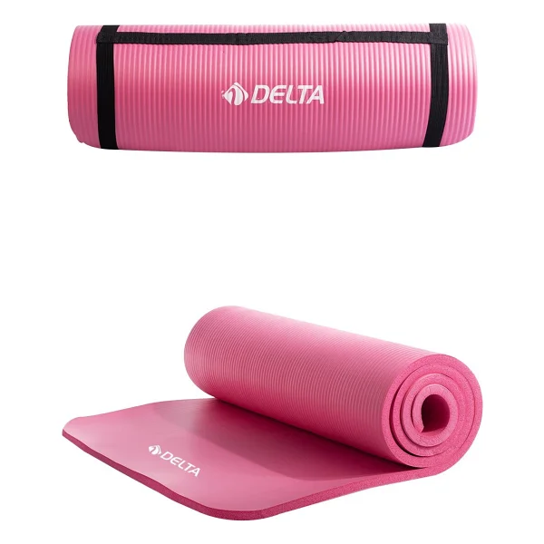 Delta 15 mm Taşıma Askılı Siyah Pilates Minderi - Görsel 6