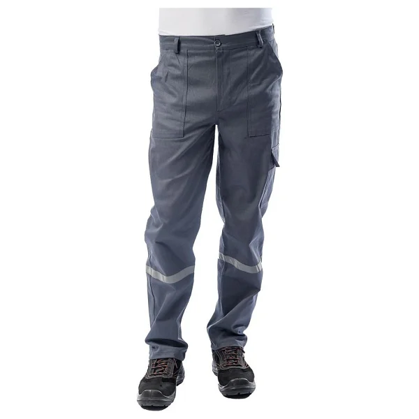 Myform Kışlık Teknik Iş Pantolonu 2958 Sımplex 7/7 390 Gsm %100 Pamuklu Renk Gri - Görsel 5