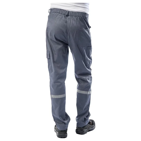 Myform Kışlık Teknik Iş Pantolonu 2958 Sımplex 7/7 390 Gsm %100 Pamuklu Renk Gri - Görsel 3