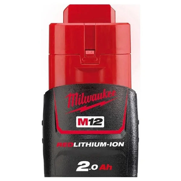 Milwaukee M12B2 12 V 2 Ah Li-ion Yedek Akü - Görsel 2