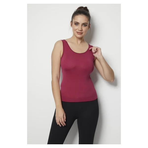 Miorre Kalın Askılı Seamless Bayan Atlet - 245 - Görsel 5