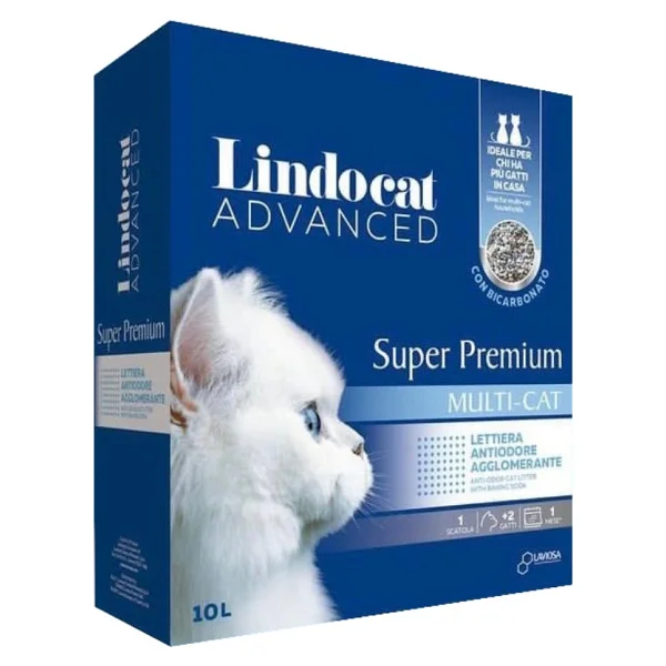 Lindo Cat Süper Premium Biokarbonat Multi-Cat 10 lt Kedi Kumu - Görsel 4