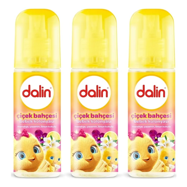 Dalin Çiçek Bahçesi Bebek Kolonyası 150 ml 4 Adet - Görsel 3