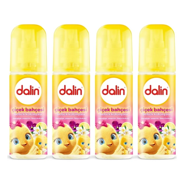 Dalin Çiçek Bahçesi Bebek Kolonyası 150 ml 4 Adet - Görsel 2