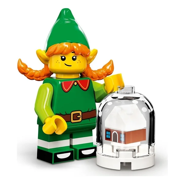 Lego 71034 Minifigures Series 23: 5. Christmas Elf - Görsel 3