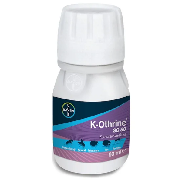 Bayer K-Othrine Kothrine SC50 Haşere Ilacı, Böcek Ilacı, Kokusuz, Hamamböceği Sinek Ilacı, Tahta Kurusu, Akrep - Görsel 2