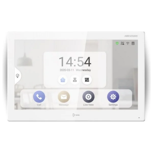 Hikvision DS-KH9510-WTE1 İp Intercom İç Ünite - Görsel 2