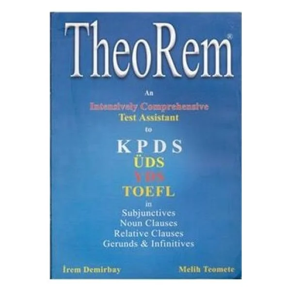 Theorem Kpds Üds Yds Toefl / Derya Yayınevi - Görsel 2