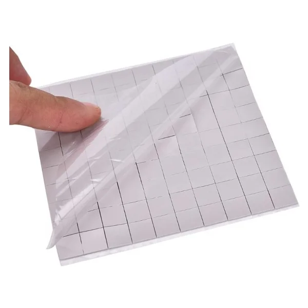Kuvars Termal Pad Ped Soğutucu Silikon Pad 3 mm Kalınlık 2 x 2 cm 100 Adet - Görsel 2