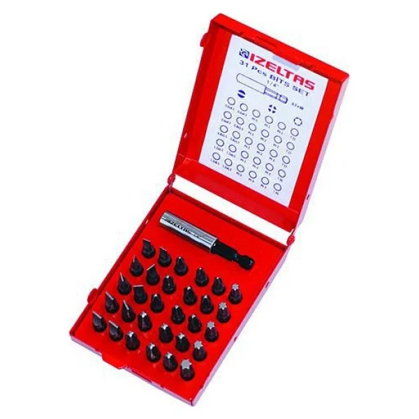 İzeltaş 4800008131 31 Parça Plastik Kutulu Bits Uç Set - Görsel 3