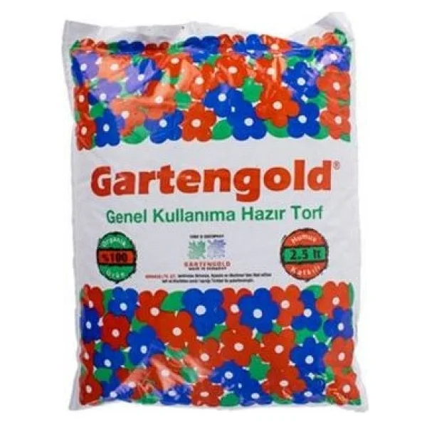 Gartengold Genel Kullanım Torf Organik 10 lt - Görsel 3
