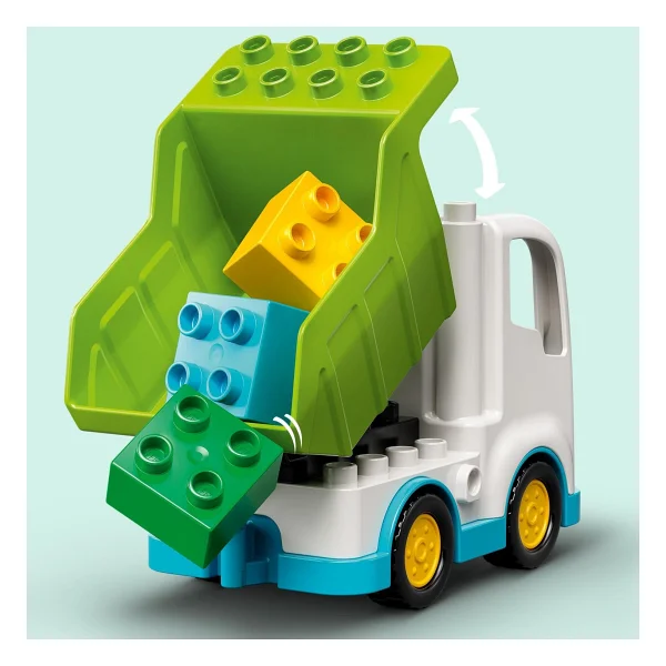 Lego 10945 Duplo Kasabası Çöp Kamyonu ve Geri Dönüşüm - Görsel 5