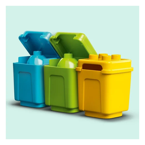 Lego 10945 Duplo Kasabası Çöp Kamyonu ve Geri Dönüşüm - Görsel 6