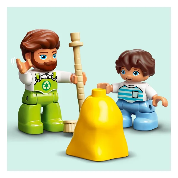 Lego 10945 Duplo Kasabası Çöp Kamyonu ve Geri Dönüşüm - Görsel 7