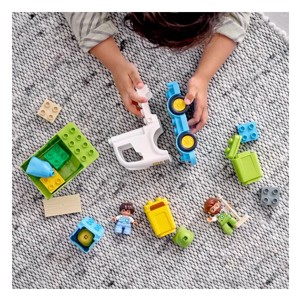 Lego 10945 Duplo Kasabası Çöp Kamyonu ve Geri Dönüşüm - Görsel 9