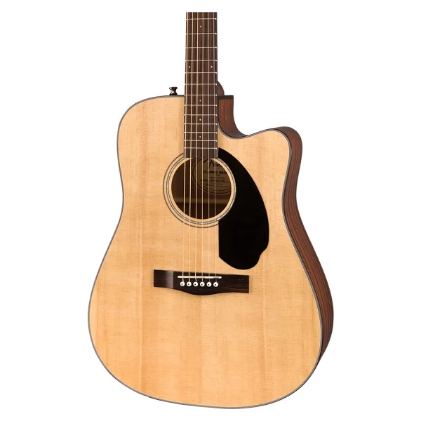 Fender CD-60SCE WN NAT Elektro Akustik Gitar - Görsel 4